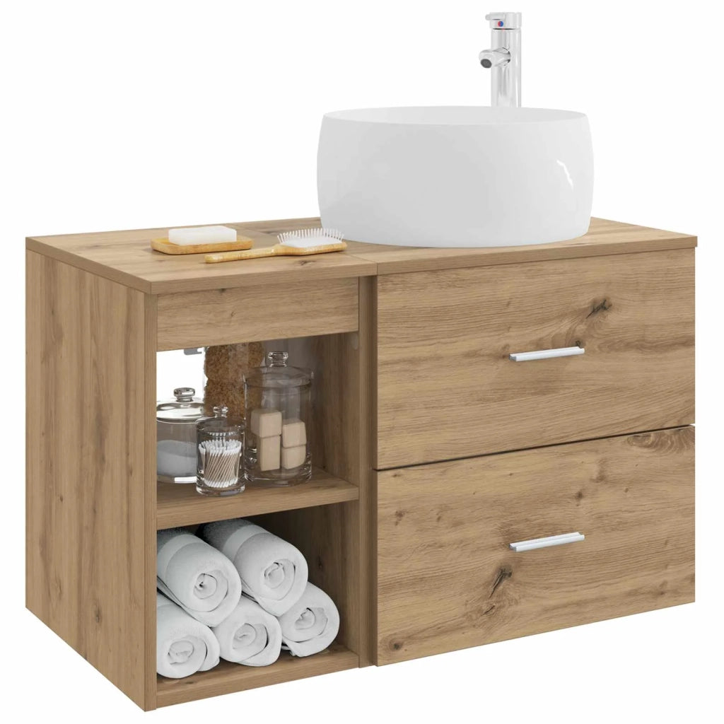 Set di mobili per il bagno 2 pcs Rovere Artigianale 3403927