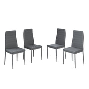 Vicco Sedie Grigio 42.5 x 48 cm Set di 4