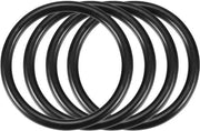 O-ring in gomma - Pacchetti di sigillaggio - Impermeabile - Nero - Sigillatura - Adatto per Auto - Diversi Dimensioni - 50 pezzi