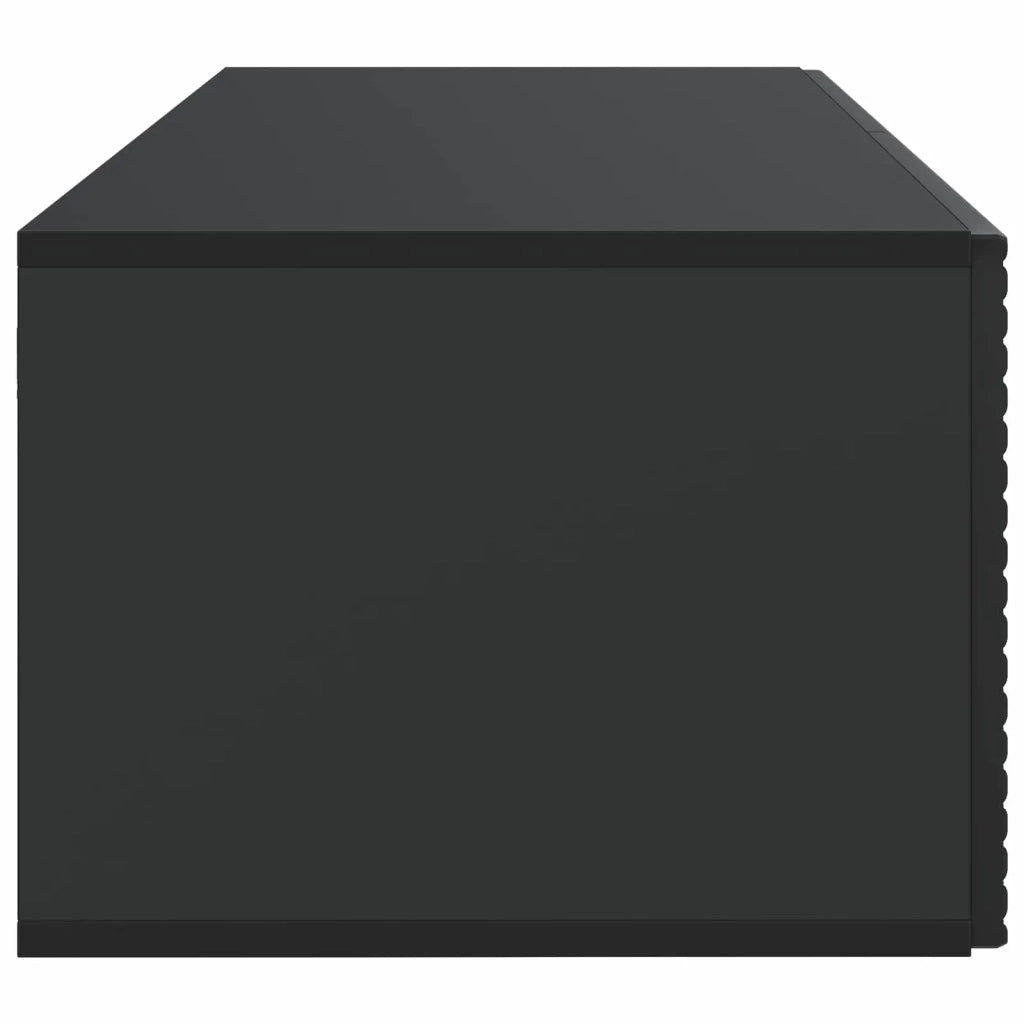 Mobile Porta TV da Muro Nero 78,5 x 41 x 30 cm 898686