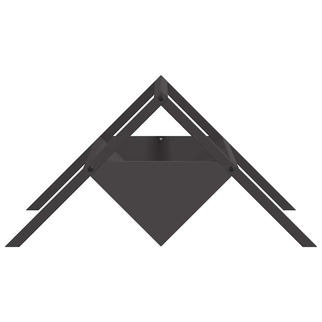 Abbeveratoio per bestiame Nero 111 x 76 x 38 cm CFW6465422