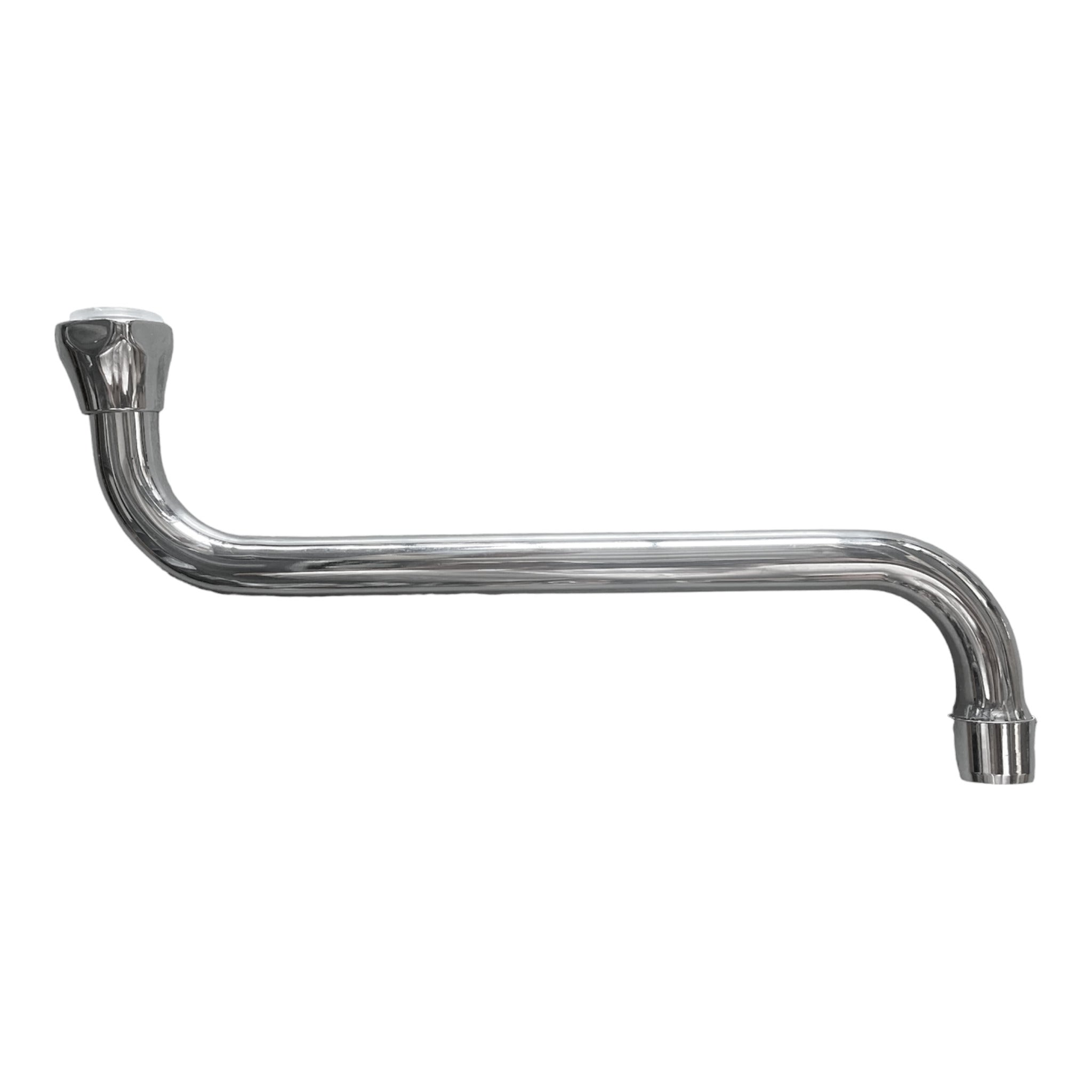 Canna becco universale per rubinetto lavello, lunga 18 cm