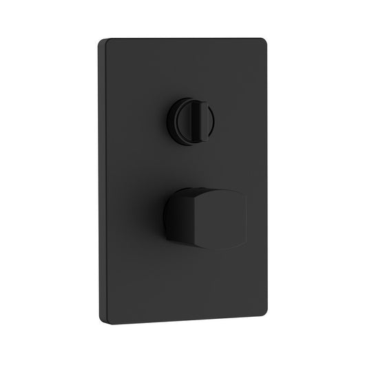 Miscelatore Incasso Doccia con Deviatore Serie Edison Nero Opaco