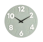 Orologio da Parete  Ø40x4,5 cm in Legno Timing Salvia