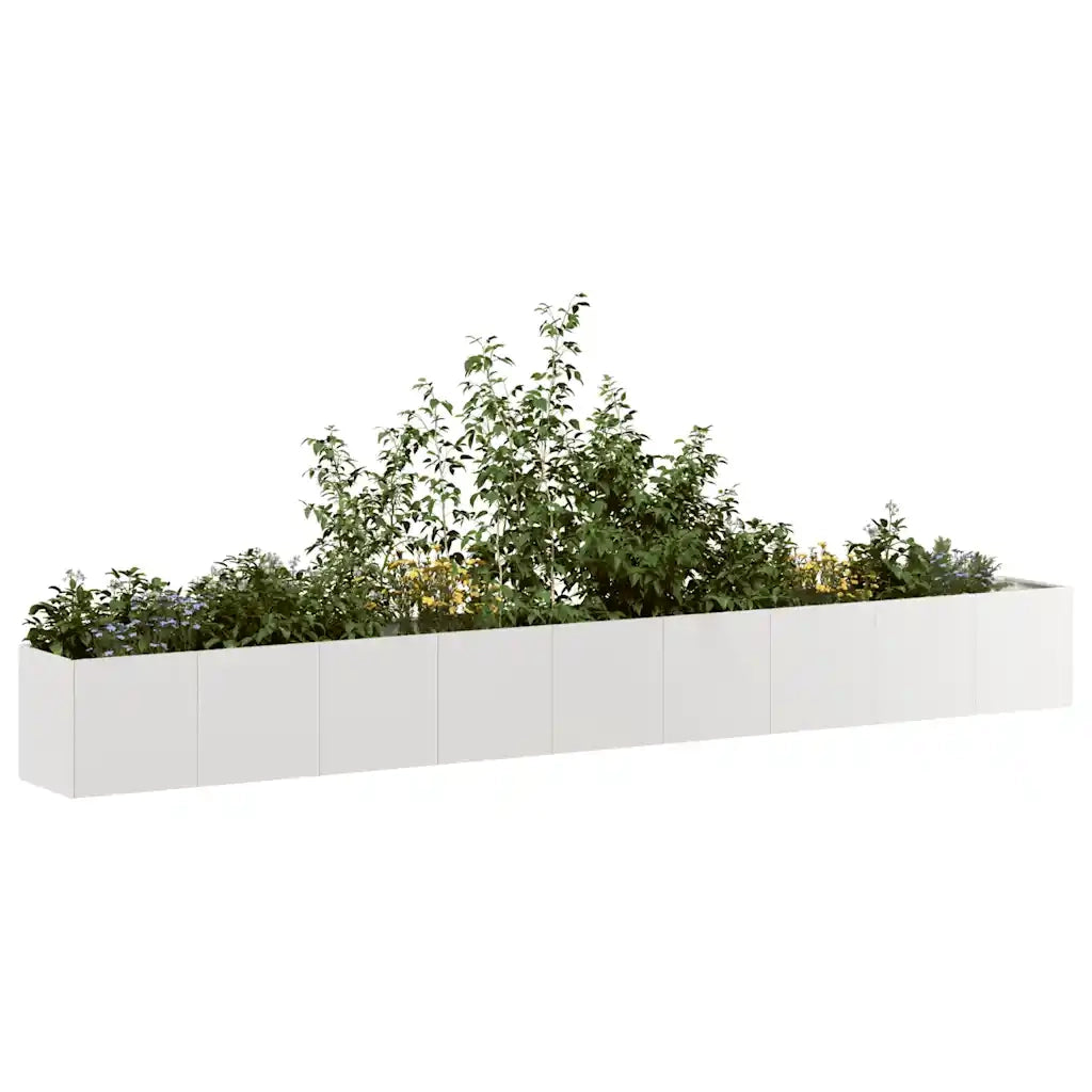 Fioriera 360x40x40 cm in Acciaio Inox 860700