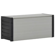 Contenitore per Rifiuti da Giardino Grigio 85x34x40 cm 340988