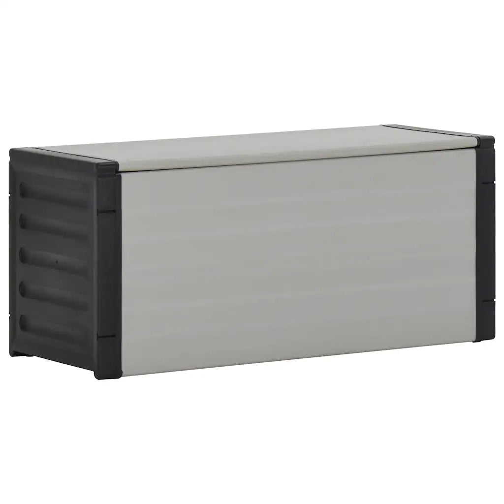 Contenitore per Rifiuti da Giardino Grigio 85x34x40 cm 340988