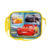 Borsa Isotermica per Bambini Motivo Macchine da Corsa con Cinghia Regolabile Rosso / Giallo Cars