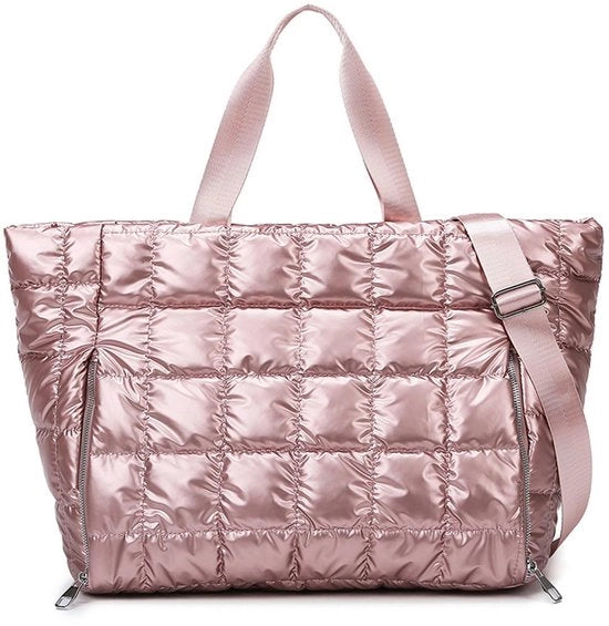 Borsa Sport 32L, 3-in-1 Borsa Piumino con Camera Umidità e Camera Aria, Zaino Impermeabile per Donne Grande Capacità per Viaggi Fitness Yoga