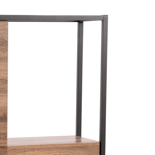 Jaipur - mobile in legno e metallo con 2 ante e 2 cassetti