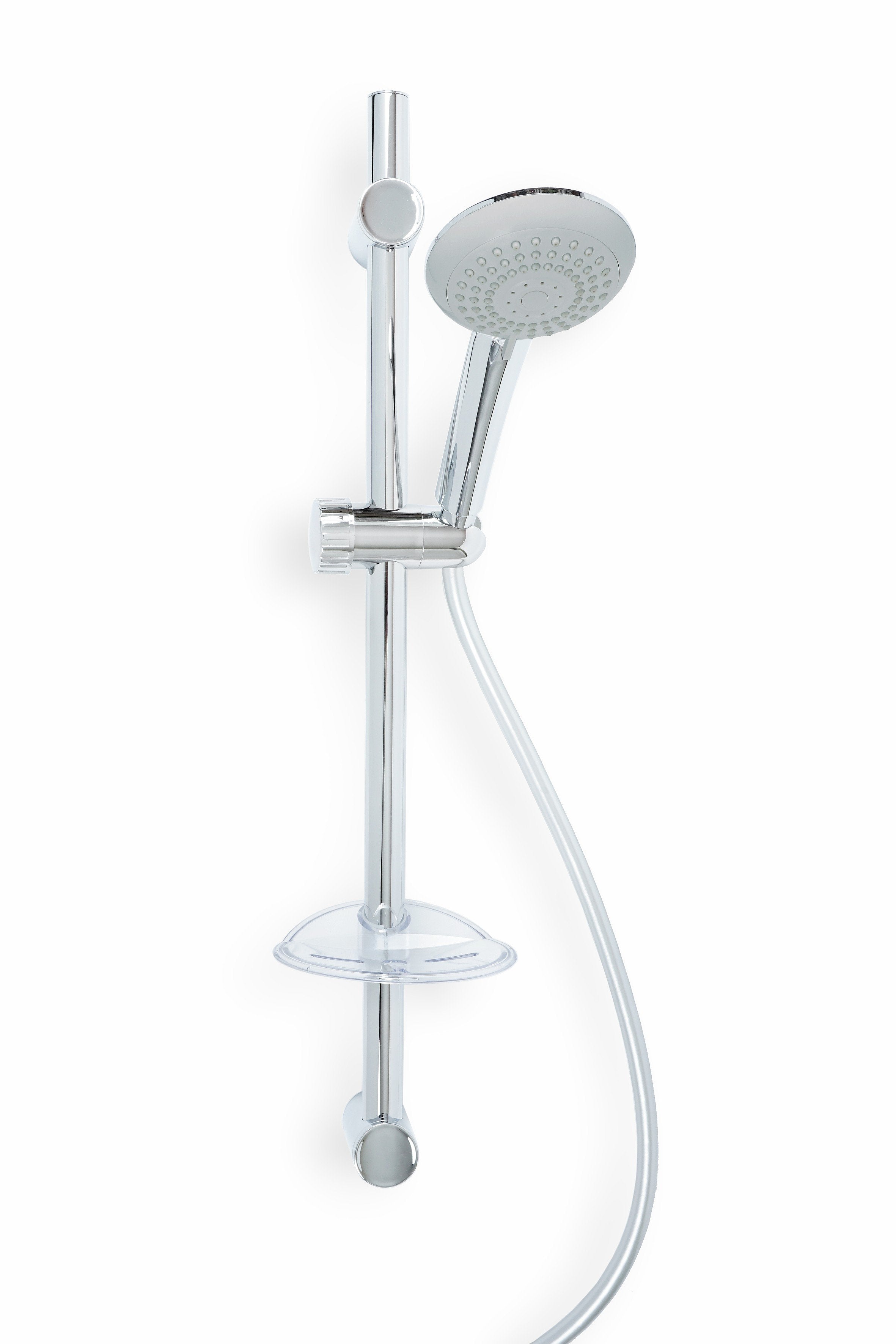 Saliscendi completo con doccia multigetto regolabile con 3 getti