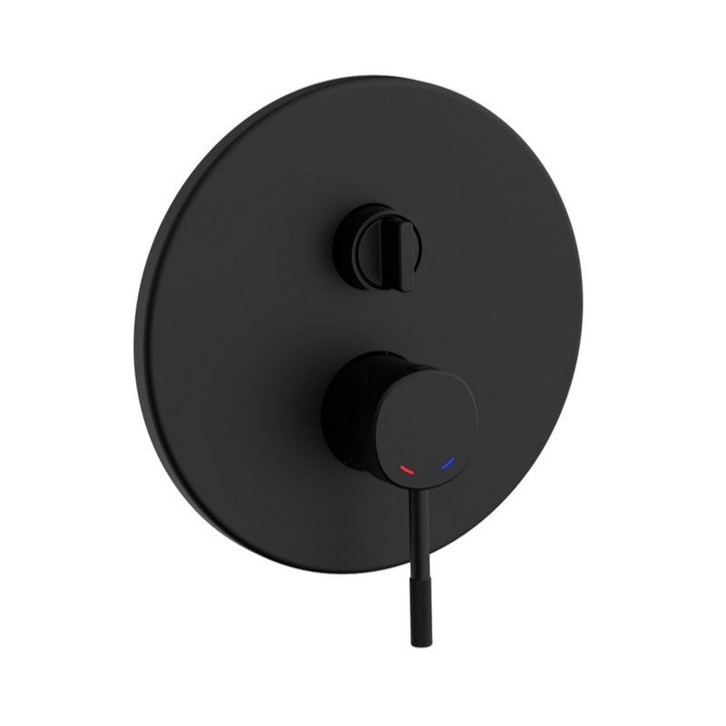 Miscelatore Incasso Doccia con Deviatore Serie Nobel Nero