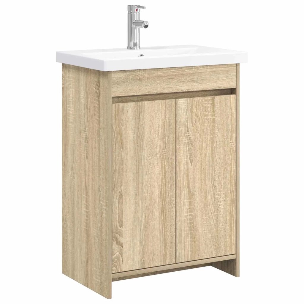 Set di mobili per il bagno Rovere Sonoma 81 x 40 x 84,5 cm 3404284