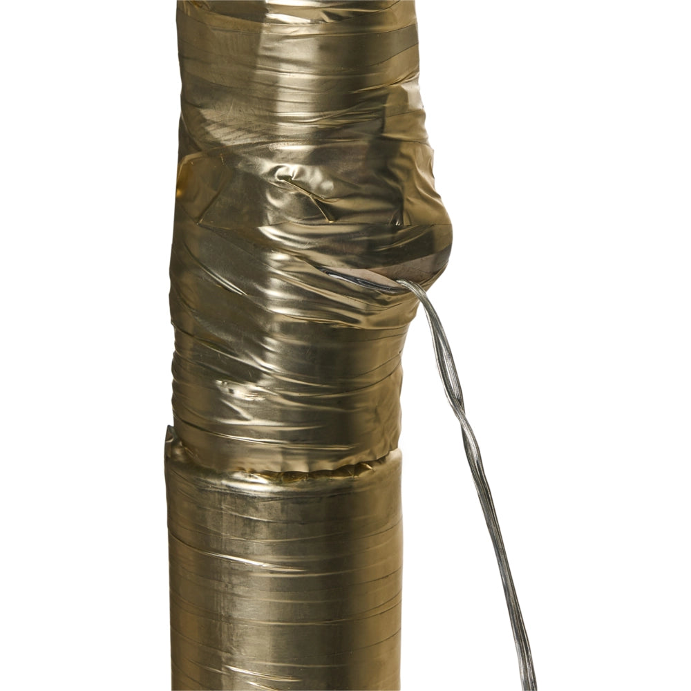 Palma artificiale da esterno e interno con luci LED preilluminate in stile scandinavo PE 175 cm oro