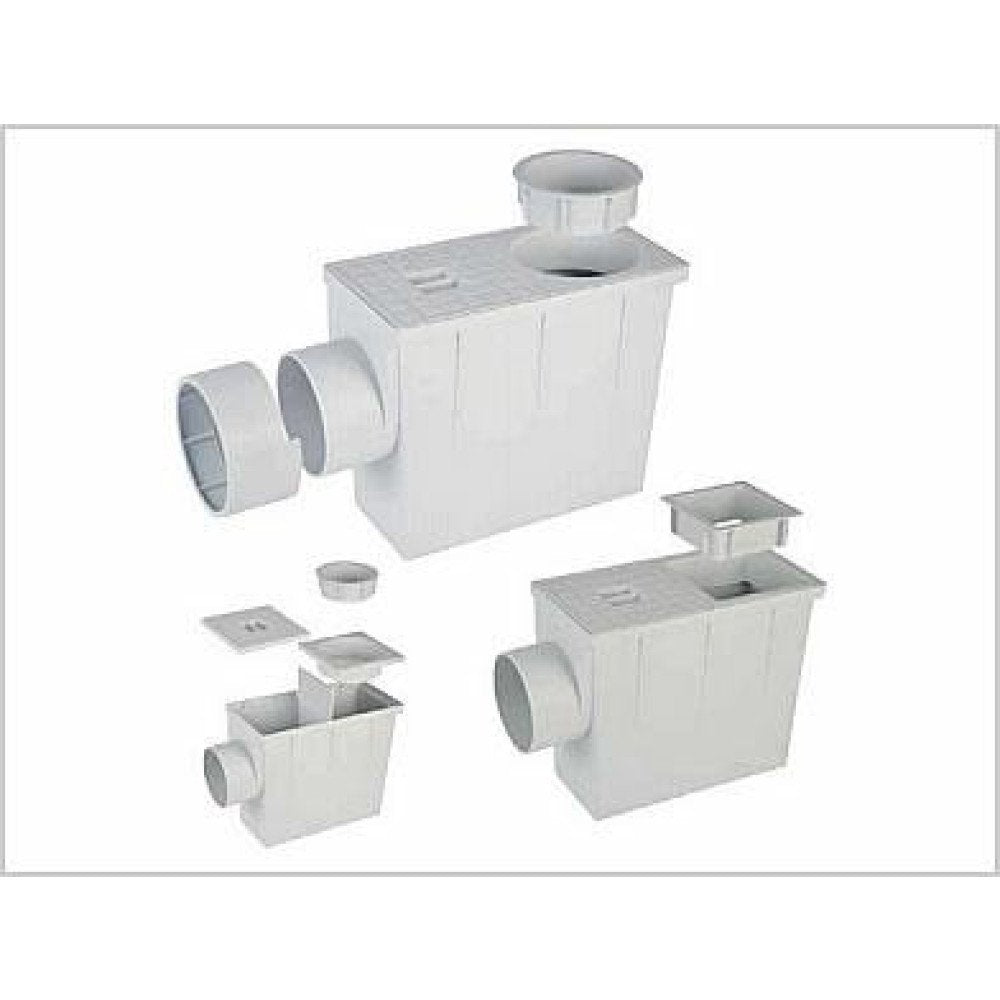 Pozzetto pluviale raccordi quadr ati 80x80 100x100 b08lqvwmd4