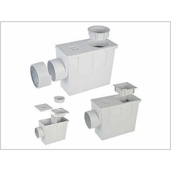 Pozzetto pluviale raccordi quadr ati 80x80 100x100 b08lqvwmd4