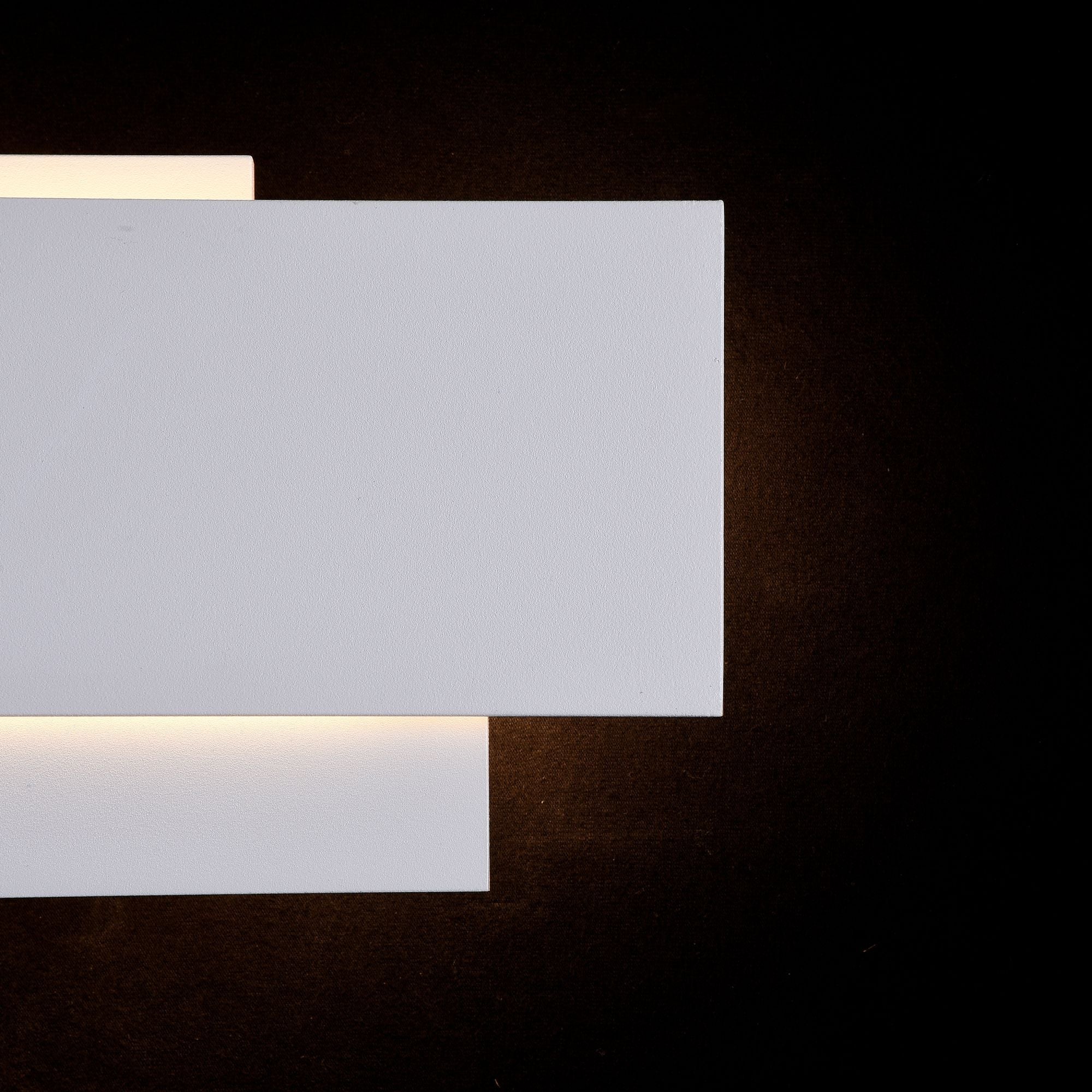 Lampada da parete Ceiling & Wall in Metallo Trame Bianco