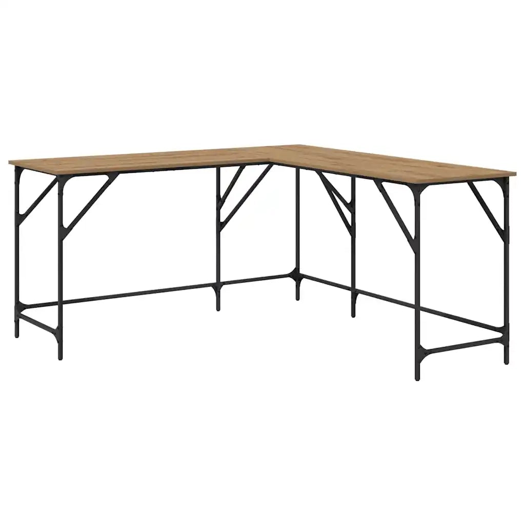 Scrivania Rovere artigianale 149 x 149 x 75 cm 882863