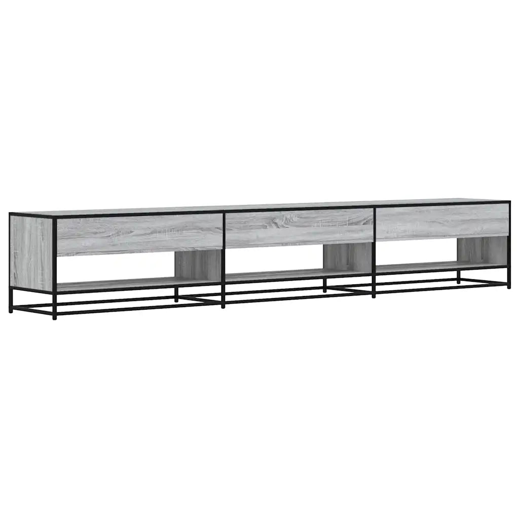 Mobile TV | Armadietto TV | Mobile Porta TV Grigio Sonoma 270x40x46 cm in Truciolato