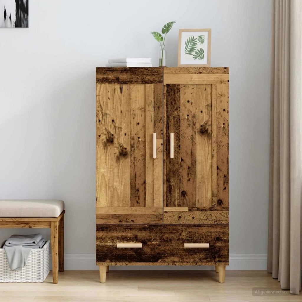 Credenza Legno antico 70 x 31 x 115 cm Legno ingegnerizzato 8009849