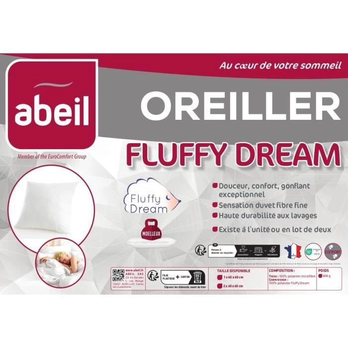 ABEIL Set di 2 cuscini FluffyDream 60 x 60 cm