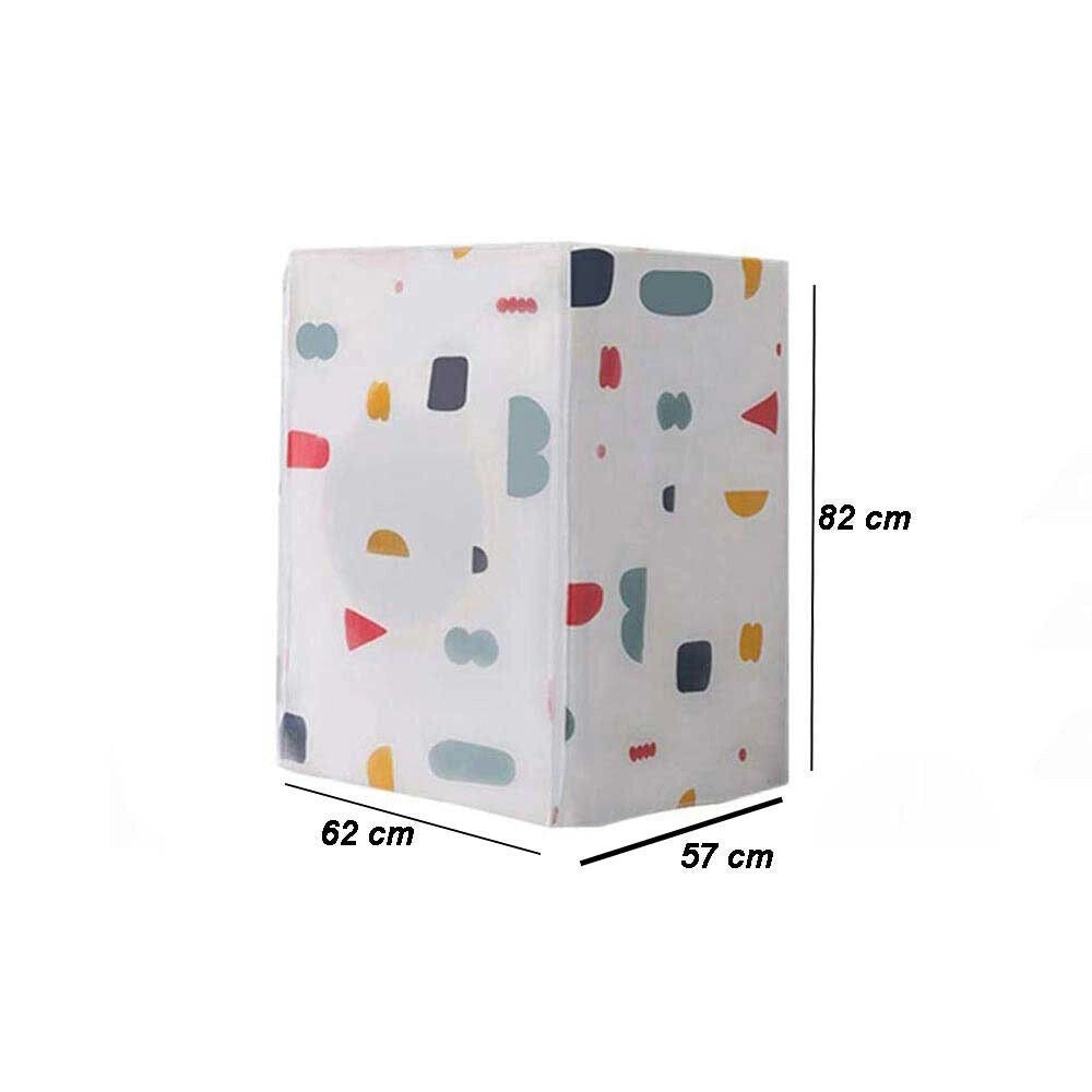 Trade Shop - Coprilavatrice Apertura Carico Frontale Chiusura A Zip 82x62x57cm Telo Pvc 59491 -