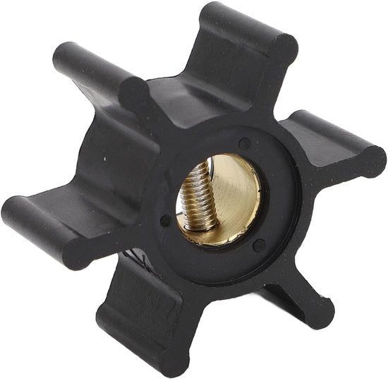Pompa di Impeller per Acqua 09 1026B - Sostituzione Motore Esterno - 6 Pale - Gomma di Alta Qualità - Prestazioni Efficiente