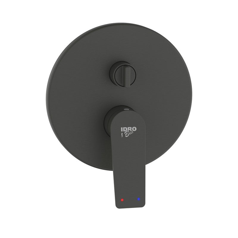 Miscelatore Incasso Doccia con Deviatore Serie Lando Gun Grey