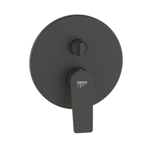 Miscelatore Incasso Doccia con Deviatore Serie Lando Gun Grey