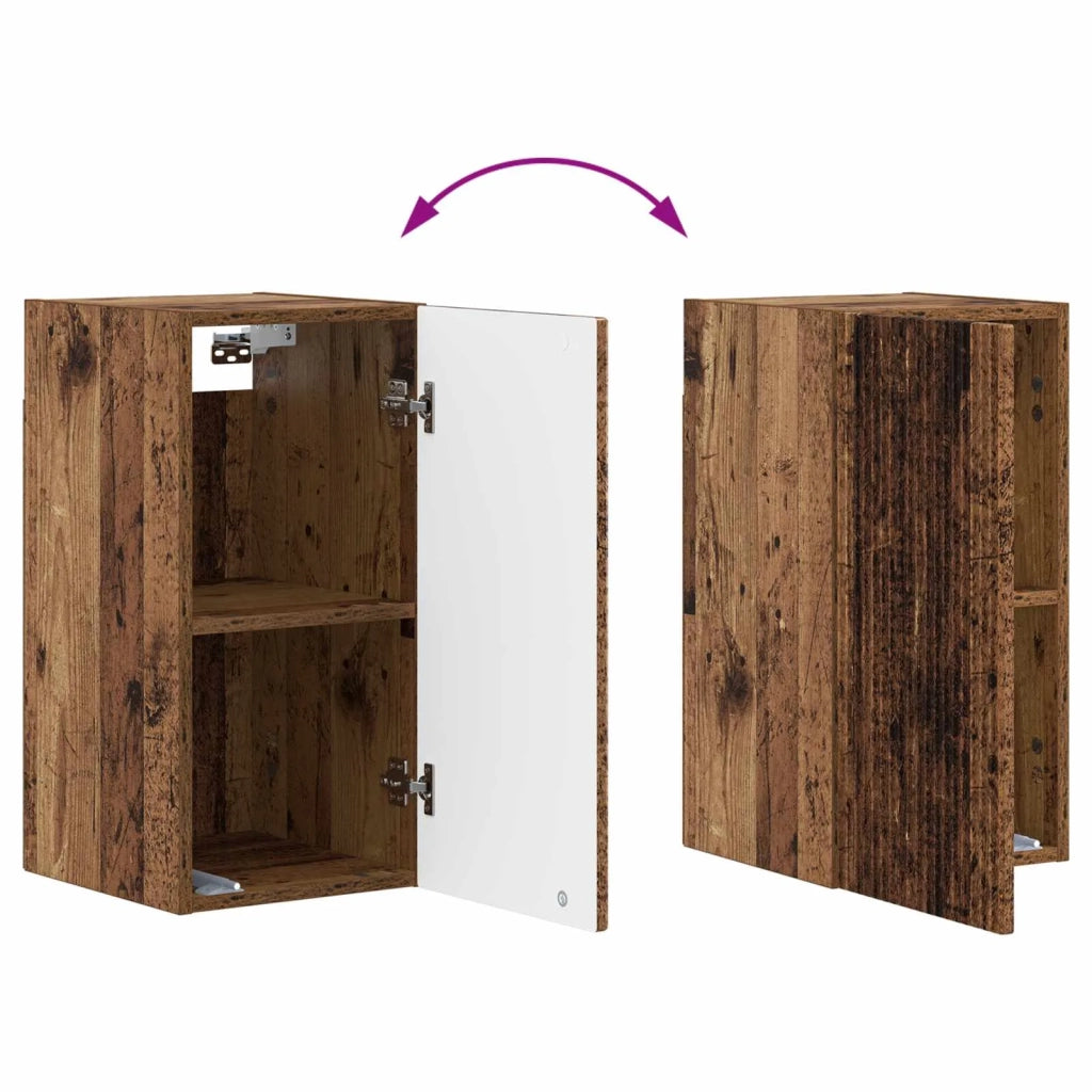 Armadio da bagno a muro ARNHEM Legno antico 30 x 31 x 59 cm 896593
