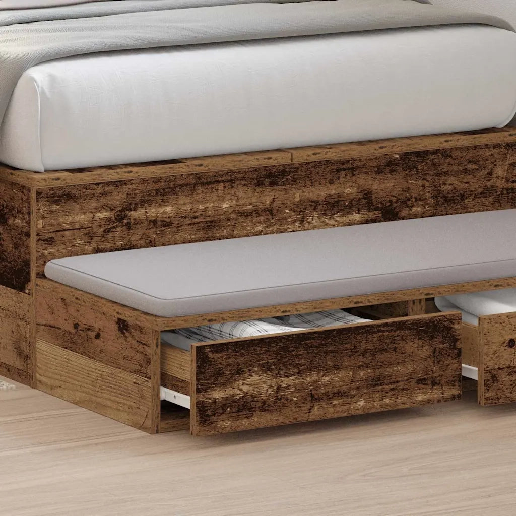 Cassetti per letto Legno vecchio 75 x 36,5 x 16,5 cm 866969