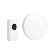 Ecova 83336 campanello senza fili bianco a batteria fino a 70mt