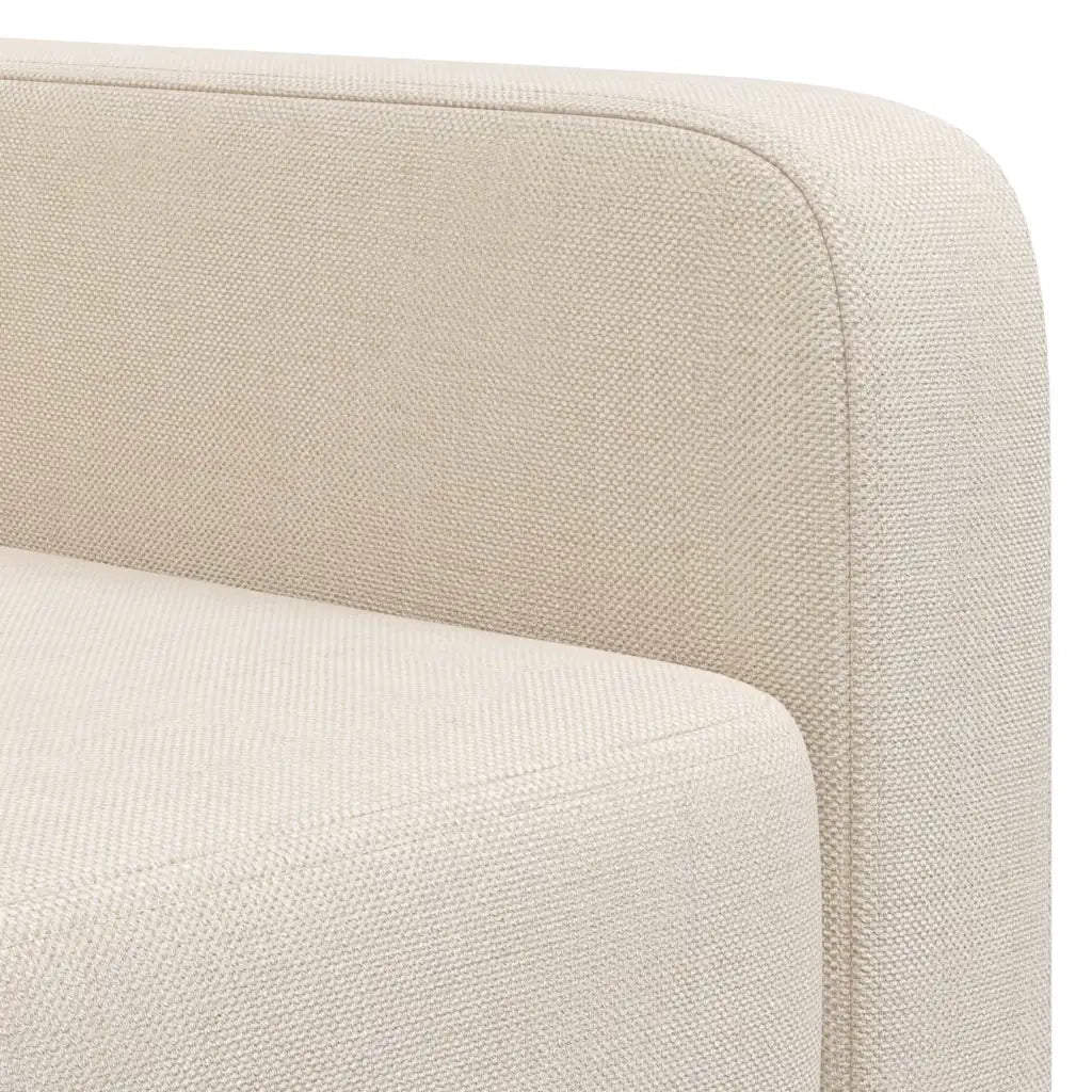 Poltrona-Poltroncina Bianco Crema in Tessuto
