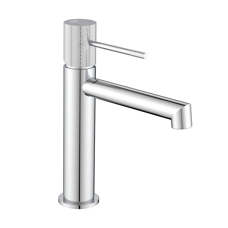 Miscelatore Lavabo Serie Levi con Piletta Click Clack Cromato