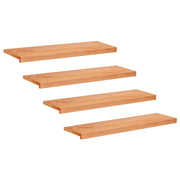 Tappeti per scale 4 pz 100 x 30 x 2 cm Vernice 3446217