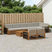 Set di divani da esterno 9 pz 3383534