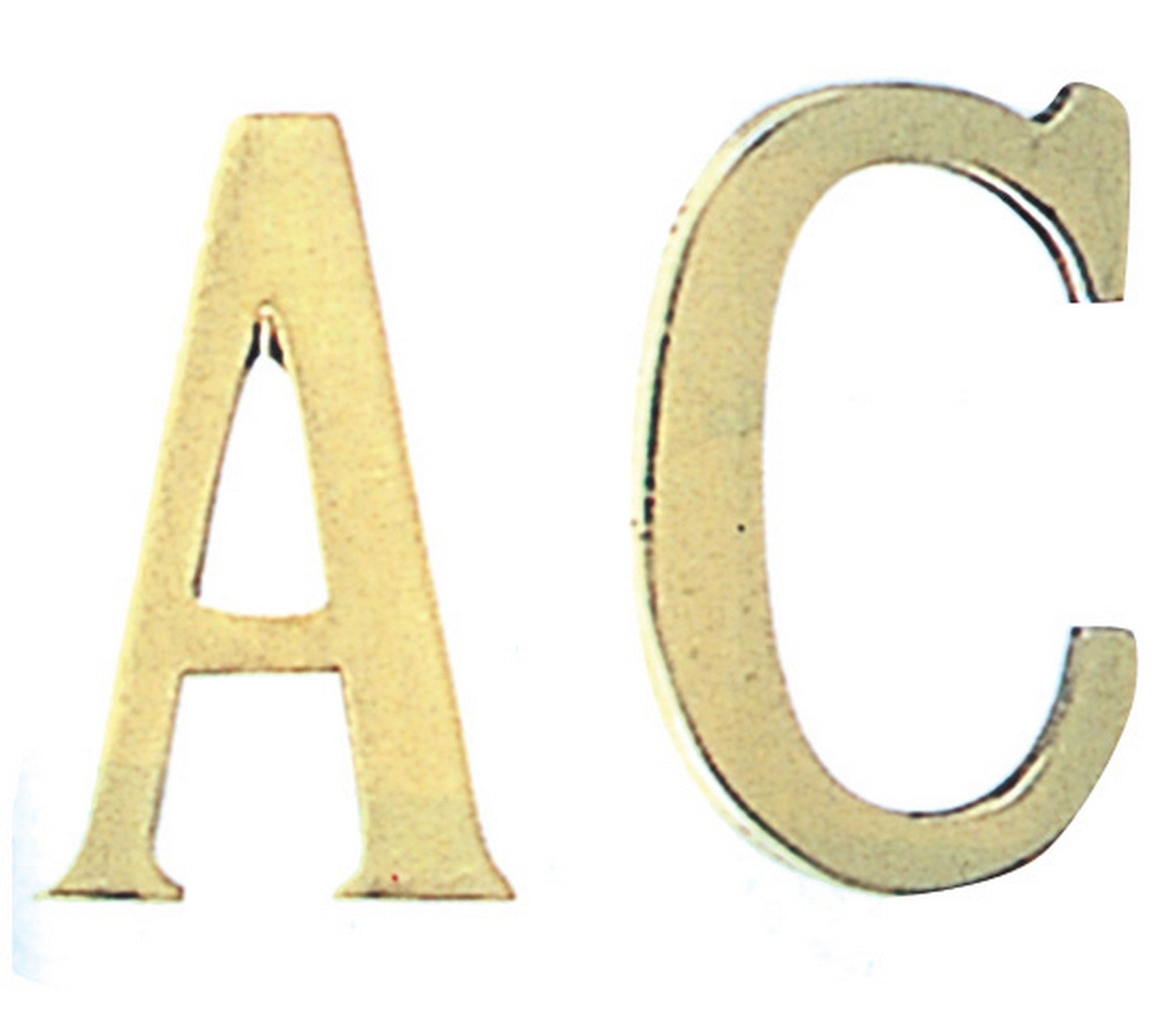 numero civico in ottone "b" mm.75 cod:ferx.4439