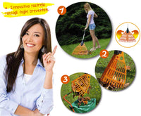 Rastrello Raccogli Foglie da Giardino Magic Fly Agrati