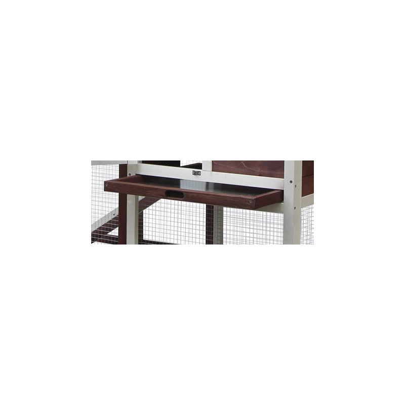 Pollaio in legno da giardino 122x63 cm – 2 spazi interni per 3 galline – spessore pareti 10 mm – PO1206 Foresta