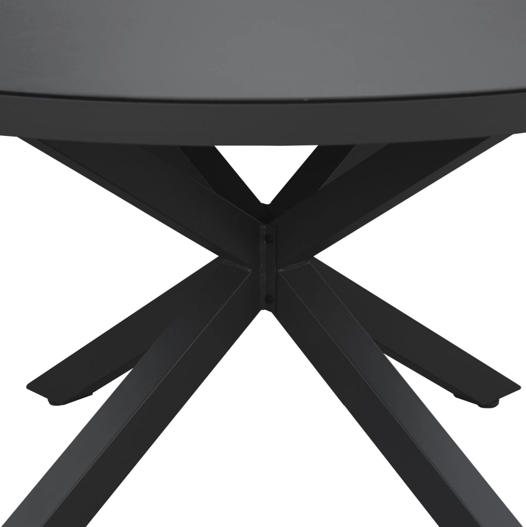 Set 6 posti in textilene grigio GIALOVA - alluminio antracite