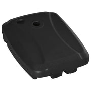 Base Ombrellone Braccio Giardino ¨C zephmum ¨C Nero 80x60x17 cm