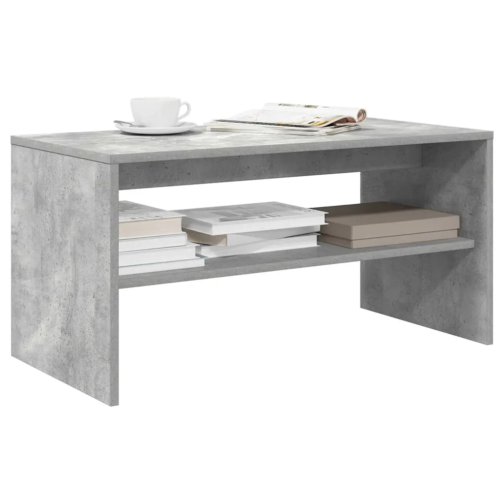 vidaXL Mobile Porta TV Grigio Cemento 80x40x40 cm in Legno Multistrato