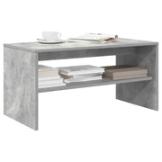 vidaXL Mobile Porta TV Grigio Cemento 80x40x40 cm in Legno Multistrato