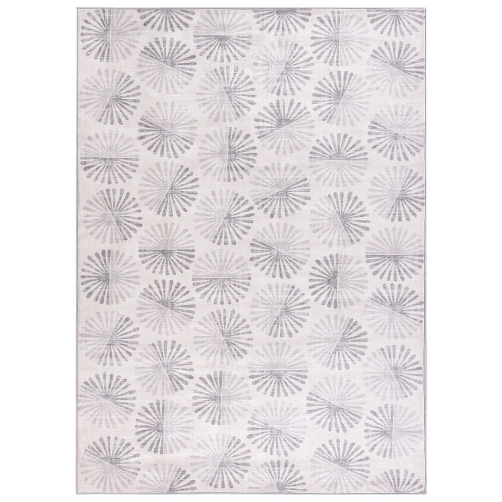 Tappeto passatoia dal motivo astratto Fondo antiscivolo Beige chiaro 160 x 230 cm Catak