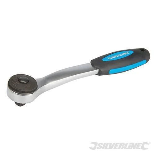 Chiave a cricchetto Silverline a sollecitazione severa attacco da 3/8'' 200 mm