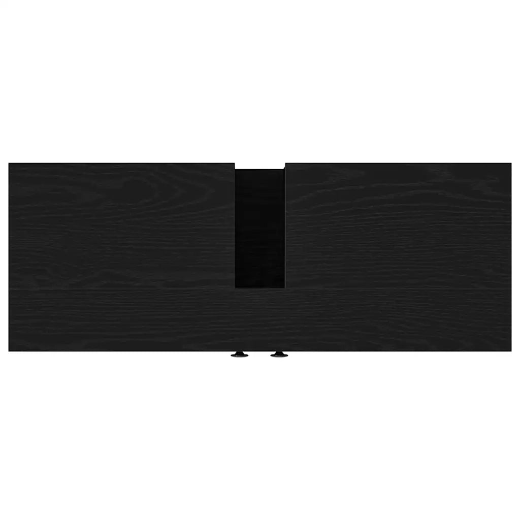 Mobile Lavabo | Armadio per Lavabo da Bagno Rovere nero 80 x 30 x 60 cm