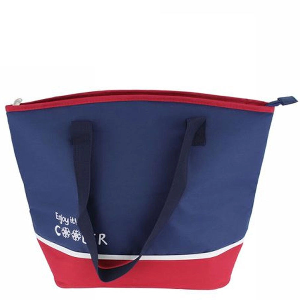Trade Shop - Borsa Termica 18 Litri Frigo Borsetta Spiaggia Mare Escursione Pic Nic Blu 8 Ore -
