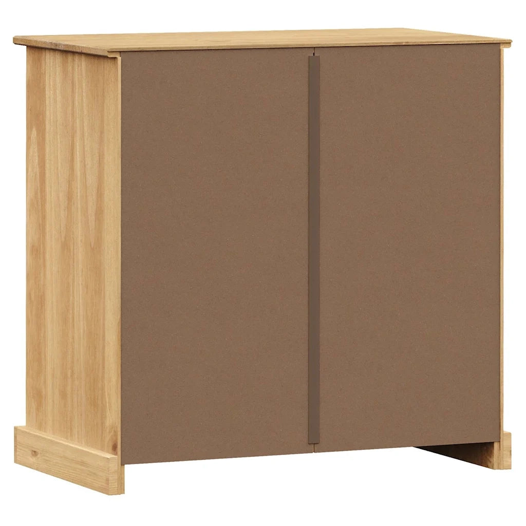 Credenza | Madia | Buffet da pranzo | Armadio da pranzo con Cassetti VIGO 78x40x75cm Legno Massello Pino