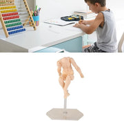 Figura di corpo con azione articolata - Pop maschile/femminile - Azione regolabile - Pop con supporto per disegno - PVC resistente - Adatto per disegno e collezione - Codice prodotto: [inserire codice prodotto] - Modello: [inserire numero di modello]