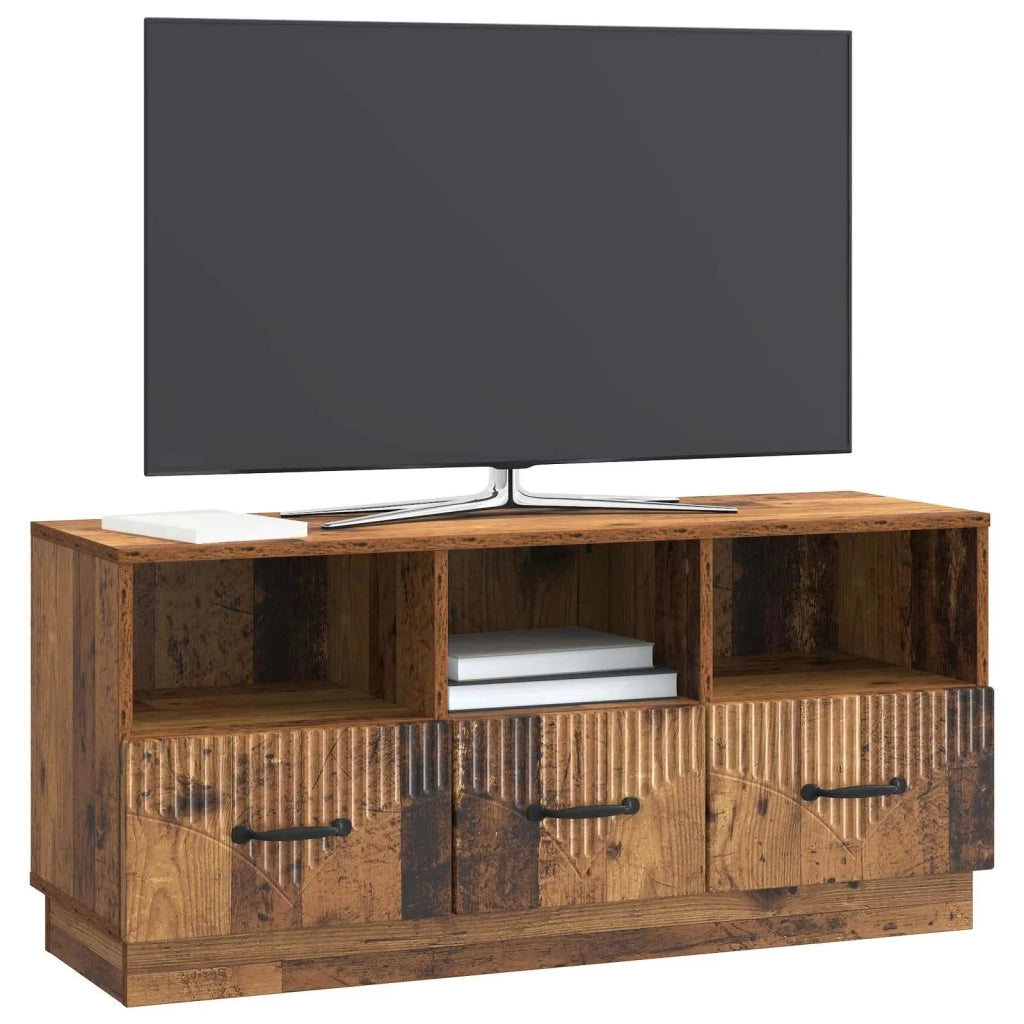 Mobile TV Legno antico 102 x 34,5 x 47 cm Legno ingegnerizzato